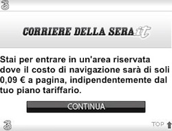corriere della sera a pagamento